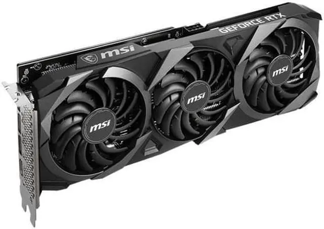 Alt view image 5 of 7 - MSI Ventus GeForce RTX 3060 Ti 8GB GDDR6 PCI Express 4.0 Video Card RTX 3060 Ti VENTUS 3X 8G OC LHR
