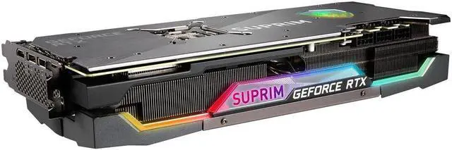 Alt view image 11 of 18 - MSI GeForce RTX 3080 Suprim X 10G LHR 10GB GDRR6X 320-Bit HDMI/DP Graphics Card