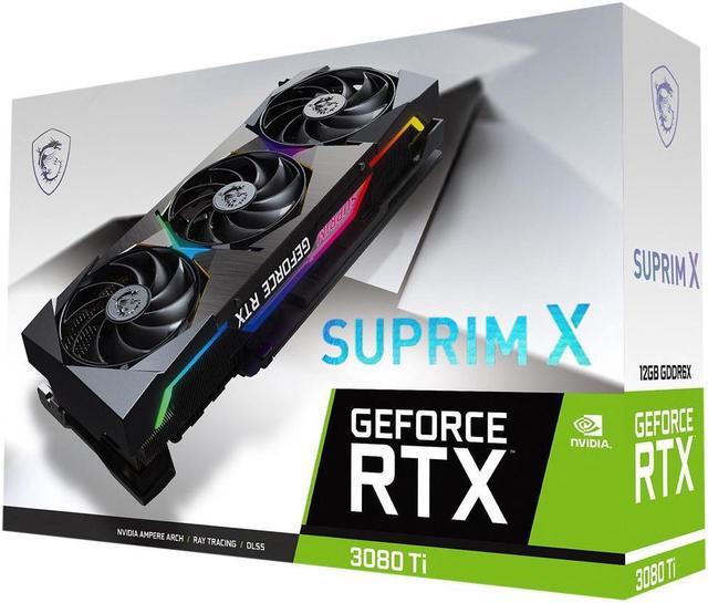 Refurbished: MSI Suprim GeForce RTX 3080 Ti 12GB GDDR6X PCI ...