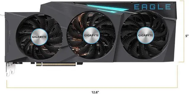 Alt view image 7 of 20 - GIGABYTE Eagle GeForce RTX 3080 Ti 12GB GDDR6X PCI Express 4.0 ATX Video Card GV-N308TEAGLE-12GD