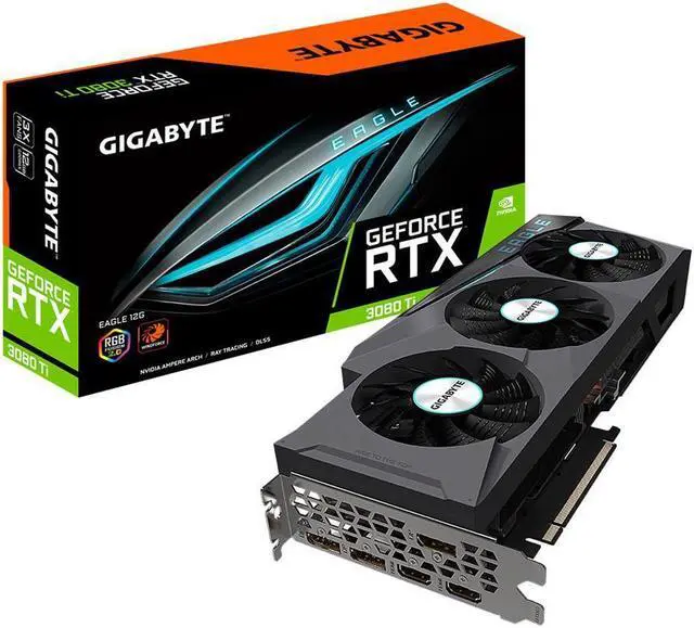 Main image of GIGABYTE Eagle GeForce RTX 3080 Ti 12GB GDDR6X PCI Express 4.0 ATX Video Card GV-N308TEAGLE-12GD