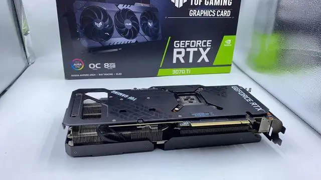 Alt view image 5 of 5 - ASUS TUF Gaming NVIDIA GeForce RTX 3070 Ti OC V2 Graphics Card (PCIe 4.0, 8GB GDDR6X, HDMI 2.1, DisplayPort 1.4a, Military-grade Certification, GPU Tweak III) TUF-RTX3070TI-O8G-V2-GAMING