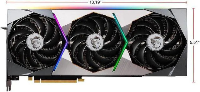 Alt view image 14 of 14 - MSI Suprim GeForce RTX 3070 8GB GDDR6 PCI Express 4.0 Video Card RTX 3070 SUPRIM X 8G