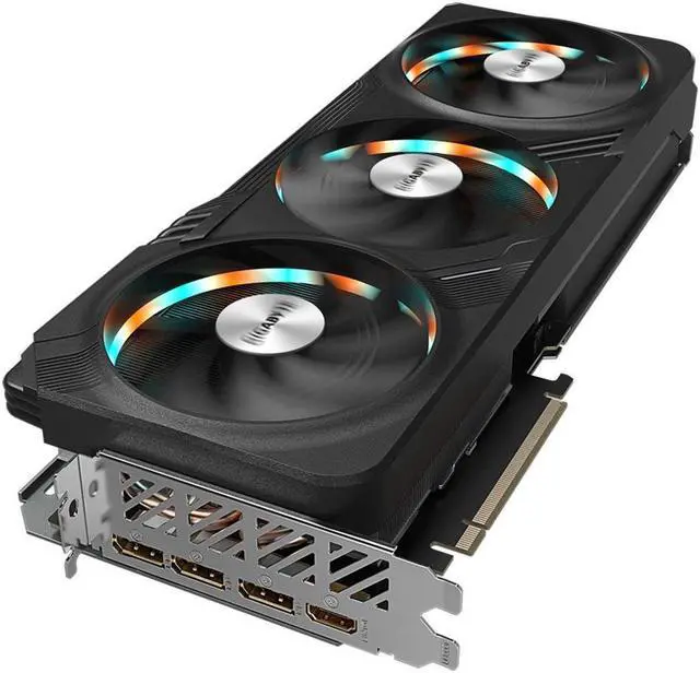 Alt view image 3 of 7 - GIGABYTE GeForce RTX 4070 Ti GAMING OC 12G Graphics Card, 3x WINDFORCE Fans, 12GB 192-bit GDDR6X, GV-N407TGAMING OC-12GD Video Card