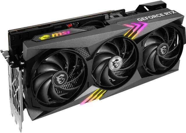 Alt view image 5 of 7 - MSI Gaming GeForce RTX 4090 24GB GDDR6X PCI Express 4.0 Video Card RTX 4090 GAMING TRIO 24G