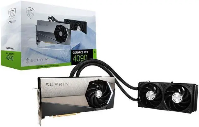 Alt view image 7 of 7 - MSI Suprim GeForce RTX 4090 24GB GDDR6X PCI Express 4.0 Video Card RTX 4090 SUPRIM LIQUID 24G