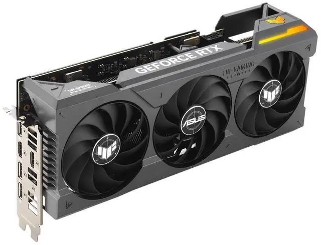 Alt view image 5 of 7 - ASUS TUF Gaming NVIDIA GeForce RTX 4070 Ti OC Edition Gaming Graphics Card (PCIe 4.0, 12GB GDDR6X, HDMI 2.1a, DisplayPort 1.4a) TUF-RTX4070TI-O12G-GAMING