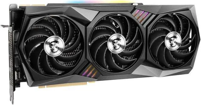 Alt view image 6 of 14 - MSI Gaming GeForce RTX 3090 24GB GDDR6X PCI Express 4.0 SLI Support Video Card RTX 3090 GAMING X TRIO 24G