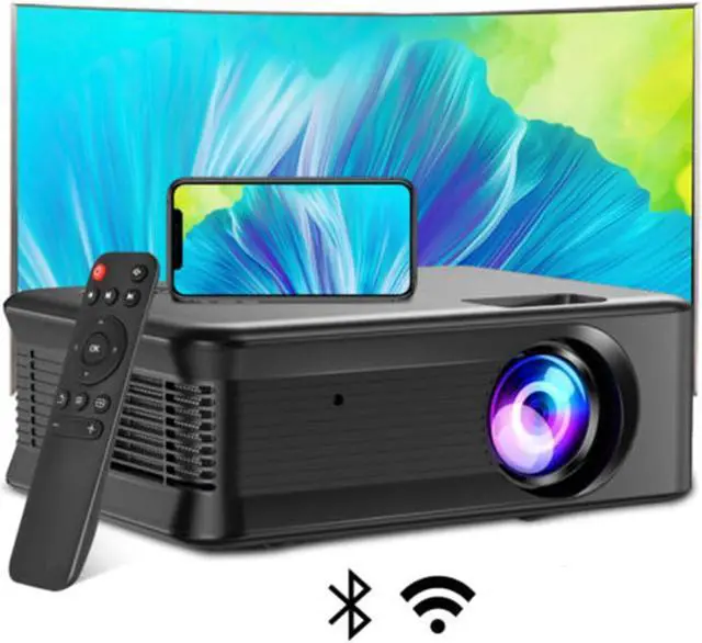 Main image of MINI Projector Smart TV WIFI Portable Home Theater Cinema Battery Sync Phone Beamer LED Projectors for 4k Movie A30C