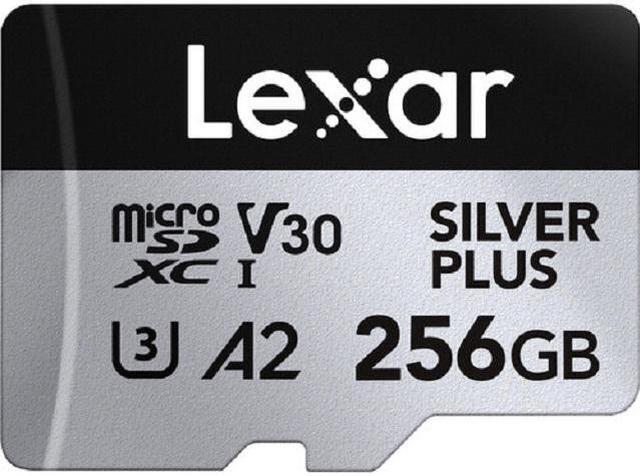 Main image of Lexar Micro SD Professional SILVER PLUS Flash Memory Card 256GB