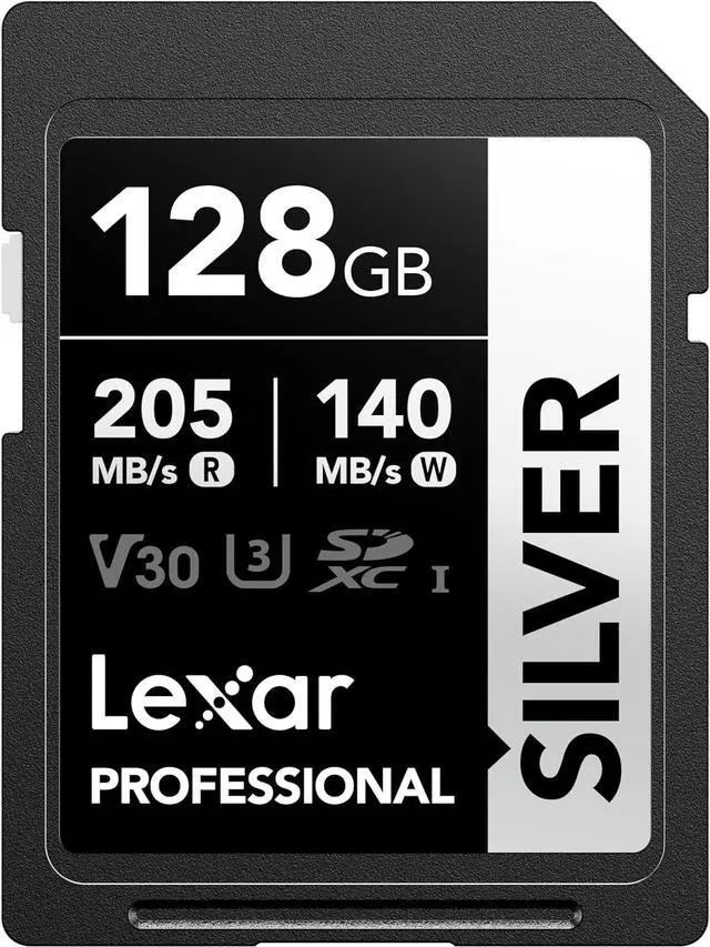 Main image of Lexar SD Professional SILVER UHS-I Memory Card 128GB