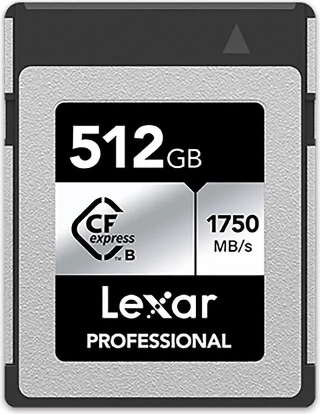Main image of Lexar CF Professional CFexpress Type B Card SILVER Series 512GB
