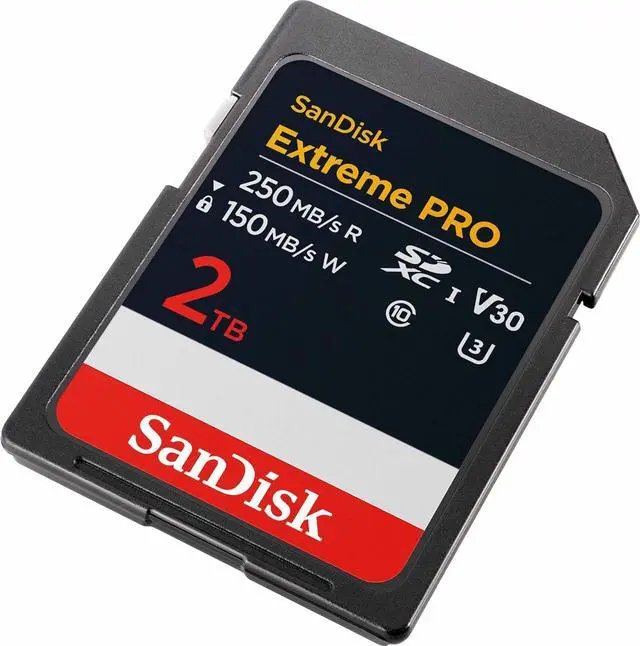 Alt view image 2 of 3 - Sandisk SD Extreme Pro 200MB/s Flash Memory Card 2TB