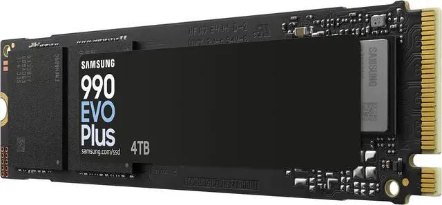 Alt view image 2 of 11 - Samsung SSD 990 EVO Plus M.2 Solid State Drive 4TB