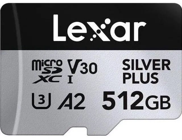 Main image of Lexar Micro SD Professional SILVER PLUS Flash Memory Card 512GB