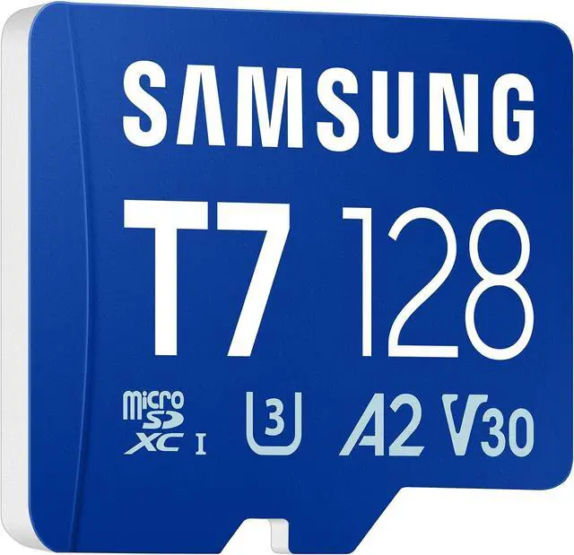 Alt view image 2 of 3 - Samsung Micro SD T7 Flash Memory Card 128GB