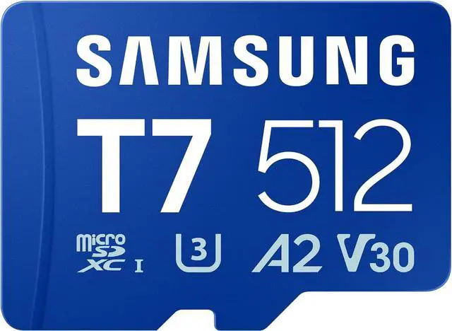 Main image of Samsung Micro SD T7 Flash Memory Card 512GB