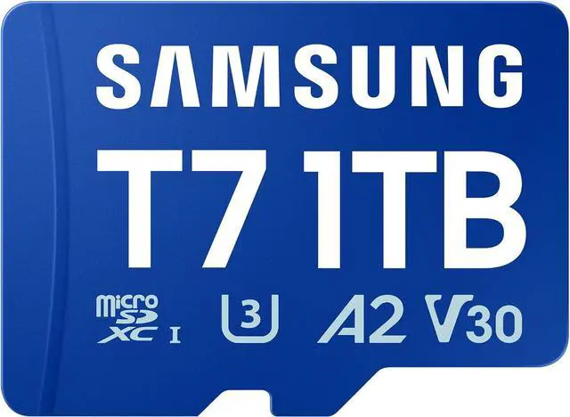 Main image of Samsung Micro SD T7 Flash Memory Card 1TB