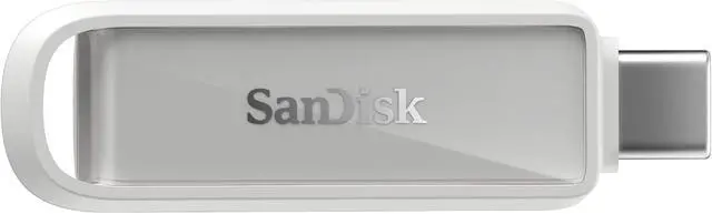 Alt view image 2 of 2 - SanDisk USB Phone Drive with USB-C (Arctic White) Flash Drive 128GB