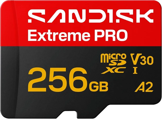 Main image of Sandisk Micro SD Extreme Pro UHS-I (SDSQXCJ) Flash Memory Card 256GB