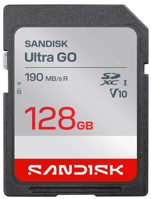 Main image of SanDisk SD Ultra GO UHS-I (SDSDUGN) Flash Memory Card 128GB