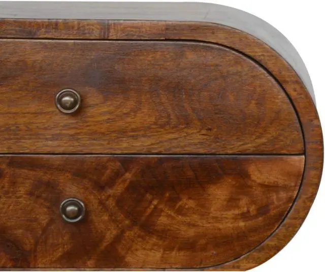 Alt view image 4 of 7 - Chestnut Circular Bedside