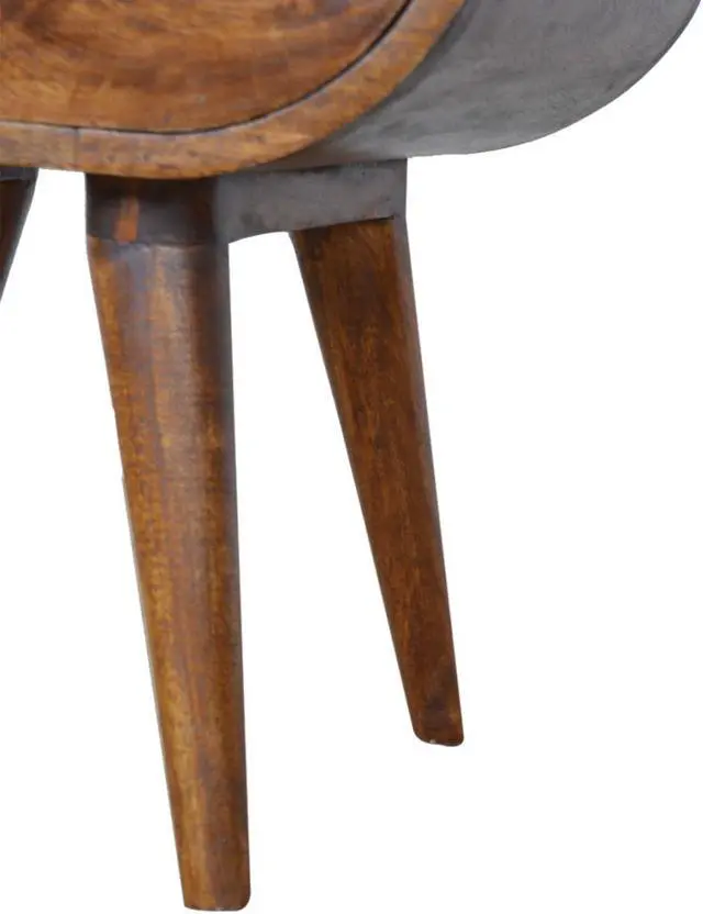 Alt view image 6 of 7 - Chestnut Circular Bedside