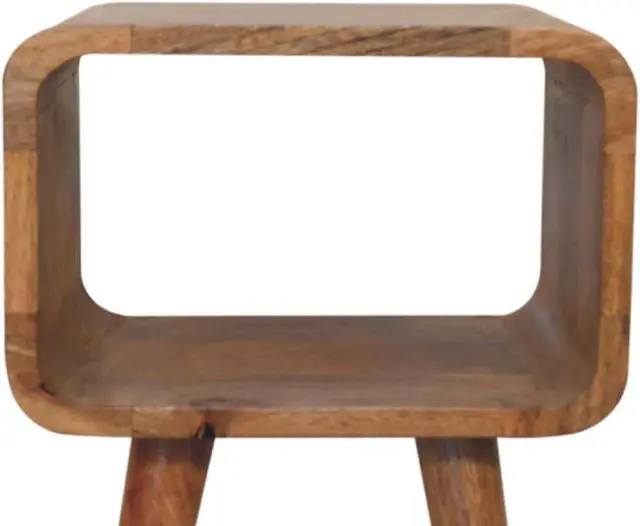 Alt view image 3 of 7 - Mini Curved Open Bedside