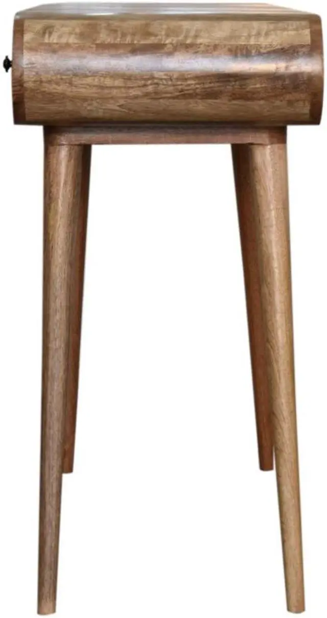 Alt view image 6 of 7 - Oak-ish Round Dressing Table