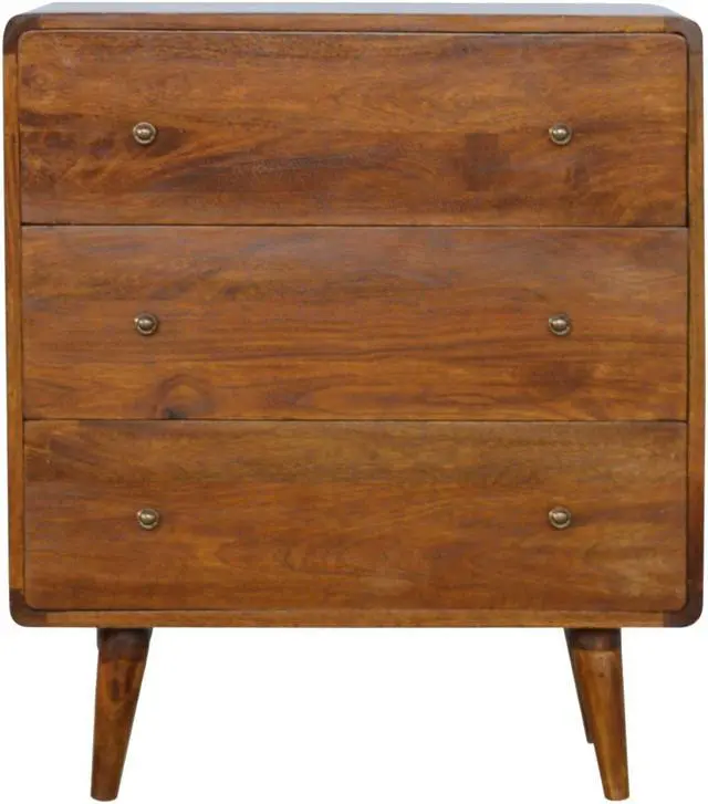 Main image of Curved Chestnut Chest