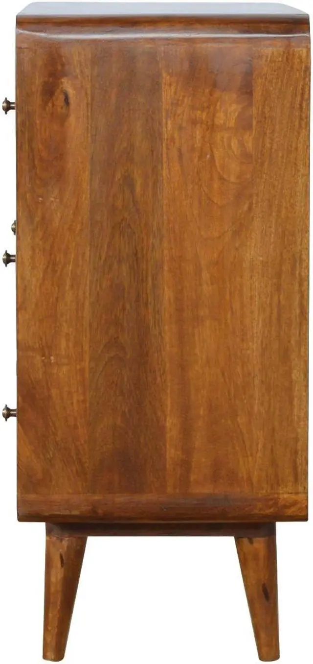 Alt view image 6 of 7 - Curved Chestnut Chest