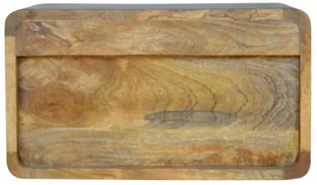 Alt view image 7 of 7 - Artisan Furniture Floating Curve Open Slot nightstand