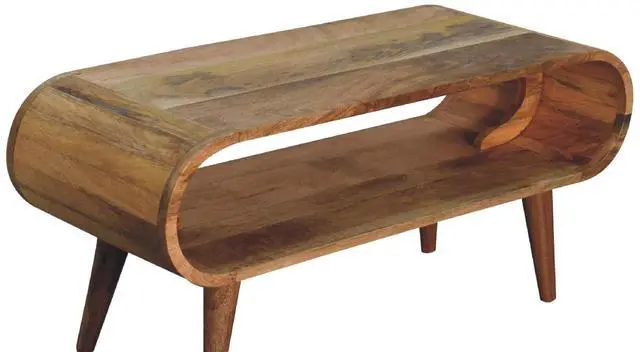 Alt view image 2 of 7 - Artisan Furniture Amaya Nordic Style Oak-ish Coffee Table