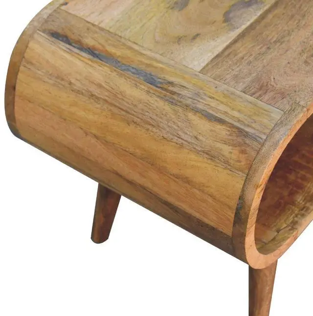 Alt view image 5 of 7 - Artisan Furniture Amaya Nordic Style Oak-ish Coffee Table