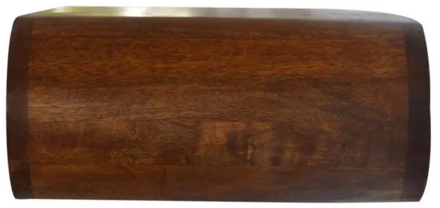 Alt view image 2 of 7 - Artisan Furniture Wall Mounted Round Chestnut nightstand
