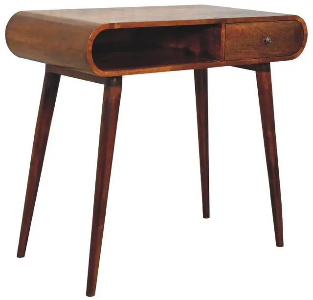 Alt view image 3 of 7 - Artisan Furniture Solid Wood Chestnut London Open Console