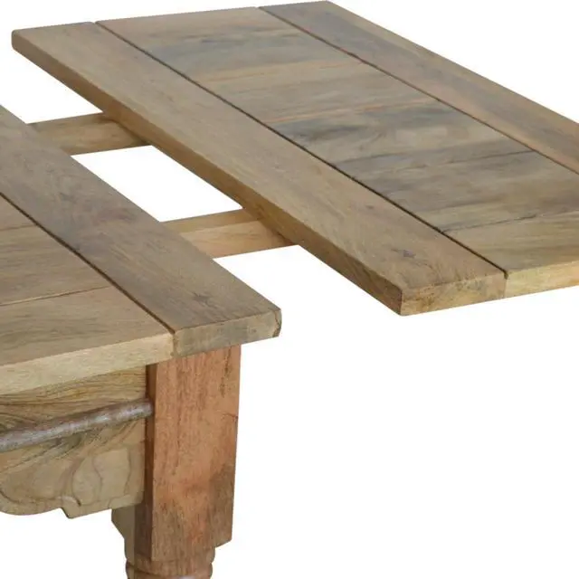 Alt view image 7 of 7 - Artisan Furniture Solid Wood Granary Extension Dining Table