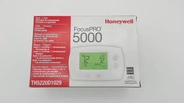 Alt view image 4 of 8 - Honeywell Non Programmable Digital T-Stat HONEYWELL CONSUMER Thermostats