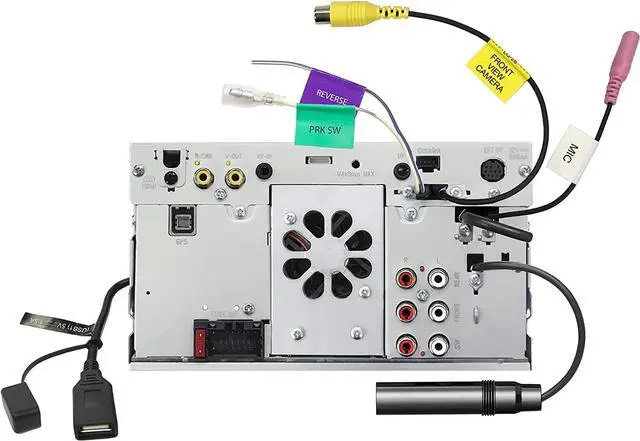 Alt view image 8 of 20 - Kenwood DMX709 6.8 inch Digital Multimedia Receiver With Built-in Bluetooth