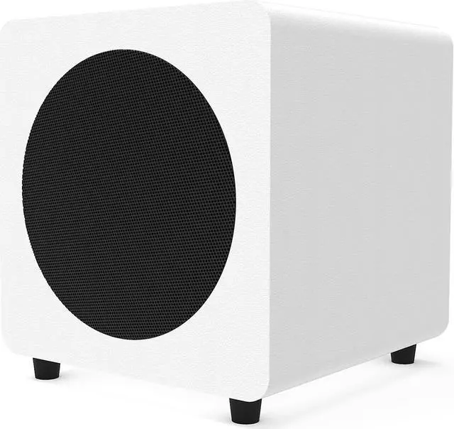 Alt view image 13 of 19 - Kanto SUB8 8-inch Sealed Powered Subwoofer, Matte Black White