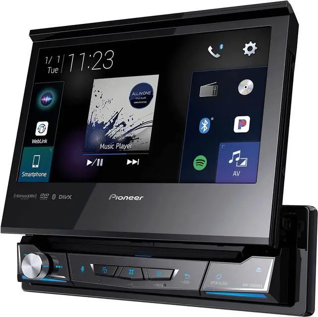 Alt view image 18 of 20 - Pioneer AVH-3500NEX 6.8" 1-DIN Multimedia DVD Receiver with Bluetooth