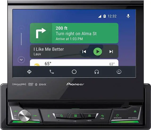 Alt view image 19 of 20 - Pioneer AVH-3500NEX 6.8" 1-DIN Multimedia DVD Receiver with Bluetooth