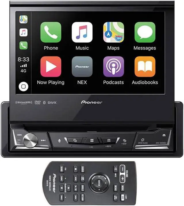 Alt view image 17 of 20 - Pioneer AVH-3500NEX 6.8" 1-DIN Multimedia DVD Receiver with Bluetooth