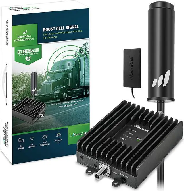 Main image of SureCall Fusion2Go OTR Truck / Work Vehicle Universal Cell Phone Signal Booster