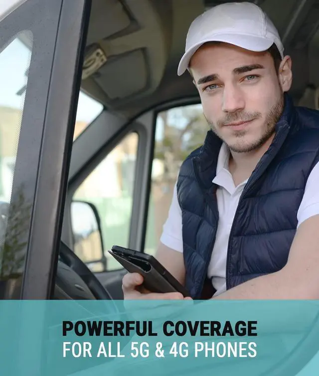 Alt view image 3 of 7 - SureCall Fusion2Go OTR Truck / Work Vehicle Universal Cell Phone Signal Booster
