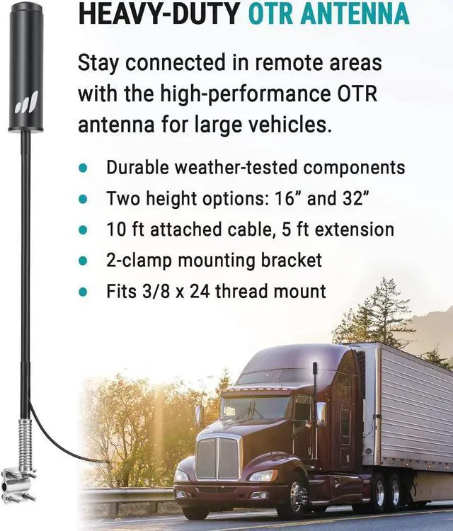 Alt view image 6 of 7 - SureCall Fusion2Go OTR Truck / Work Vehicle Universal Cell Phone Signal Booster