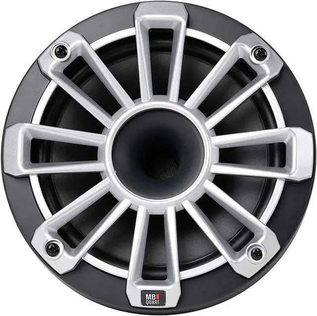 Alt view image 6 of 11 - MB Quart NH2-116 Nautic 6.5 Inch Marine Compression Horn Speakers. Black, Silver and White Grills Included
