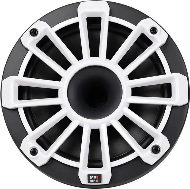 Alt view image 7 of 11 - MB Quart NH2-116 Nautic 6.5 Inch Marine Compression Horn Speakers. Black, Silver and White Grills Included