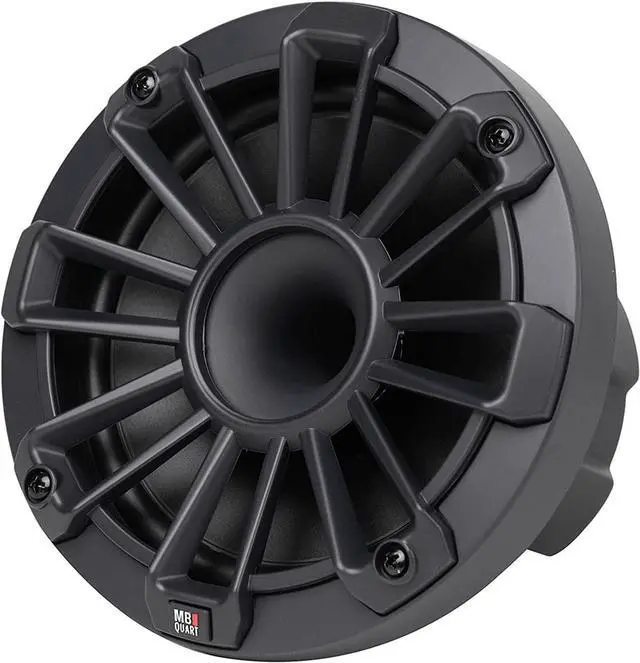 Alt view image 8 of 11 - MB Quart NH2-116 Nautic 6.5 Inch Marine Compression Horn Speakers. Black, Silver and White Grills Included