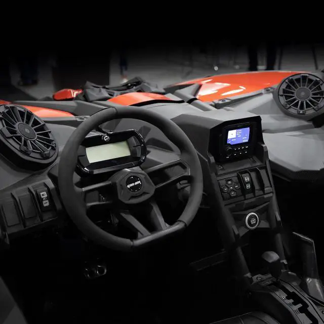 Alt view image 10 of 20 - MB Quart MBQX-STG5-1 Stage 5 Tuned Audio System 800W for 2017-2020 Can-Am Maverick X3